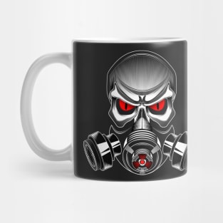 Skull With Gas Mask Mug